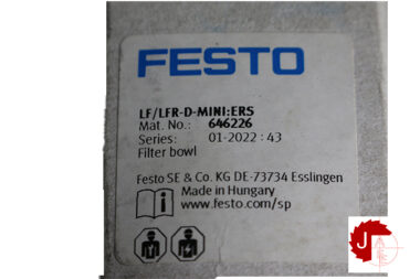 FESTO	LF/LFR-D-MINI:ERS	646226	Filter bowl