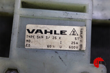 VAHLE SKN5/25 Current collector 600V / 25A