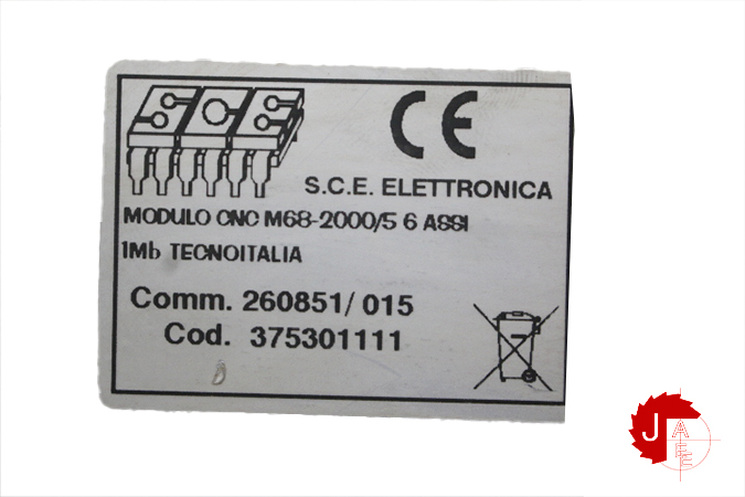 S.C.E M68-200 6 ASSI controller CNC