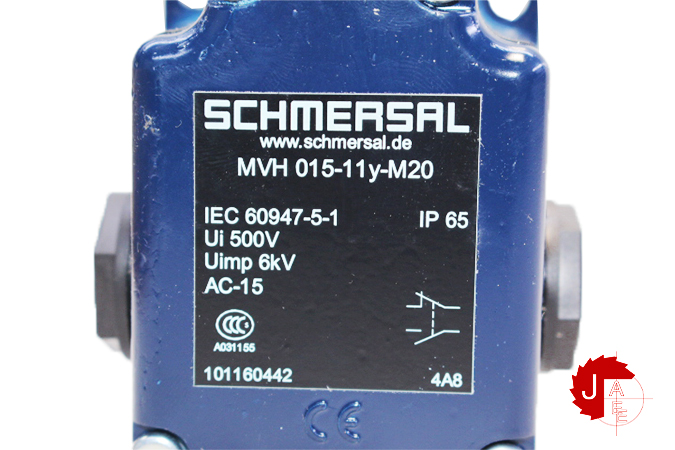 SCHMERSAL MVH015-11Y-M20 LIMIT SWITCH 101160442