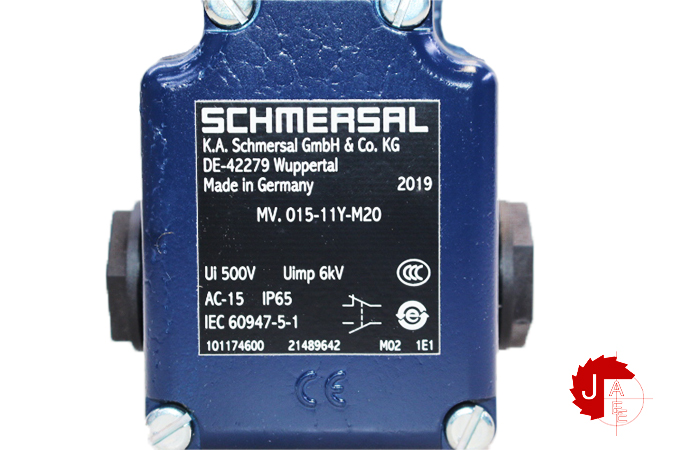 SCHMERSAL MV015-11Y-M20 LIMIT SWITCH 101174600
