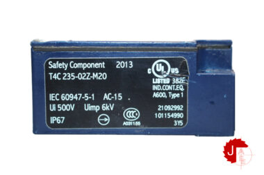 SCHMERSAL T4C235-02Z-M20 LIMIT SWITCH 101154990