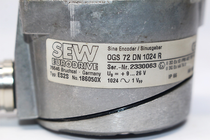 SEW ES2S INCREMENTAL ENCODER OGS 72 DN 1024 R - Jordan Anwar SEW ES2S INCREMENTAL ENCODER OGS 72 DN 1024 R - Jordan Anwar