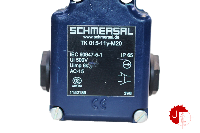 SCHMERSAL TK015-11Y-M20 LIMIT SWITCH 1152189