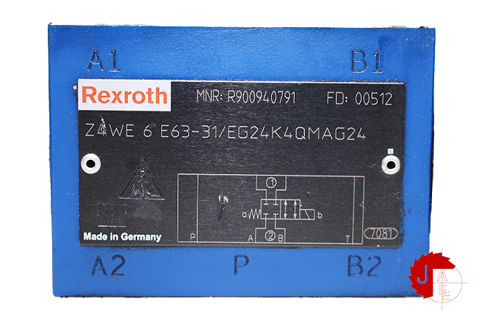 BOSCH Rexroth Z4WE 6 E63-31/EG24K4QMAG24 DIRECTIONAL SPOOL VALVE R900940791