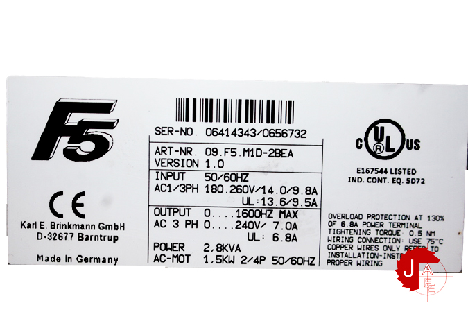 KEB 09.F5.M1D-2BEA Frequency Inverter