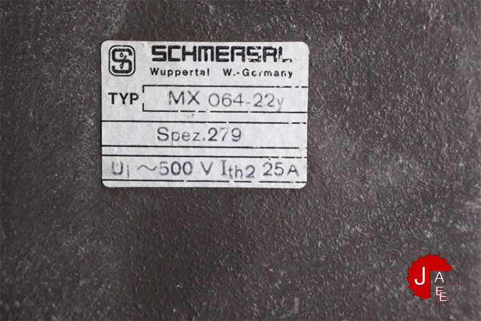 SCHMERSAL MX064-22Y LIMIT SWITCH