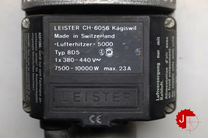 LEISTER CH-6056 HOT AIR BLOWER Typ 5000