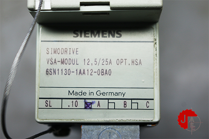 SIEMENS 6SN1130-1AA12-0BA0 SIMODRIVE VSA-MODUL 12.5/25A OPT.HSA