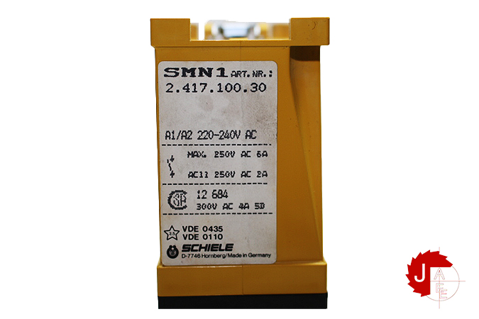 SCHIELE SMN 1 Monitoring Relay 2.417.100.30