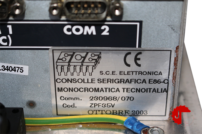 s.c.e. elettronica ZPF35V SCREEN PRINTING CONSOLE
