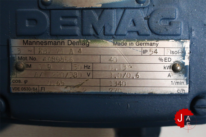 DEMAG 3-KBV 71 A 4