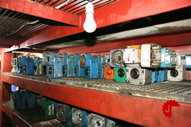 DEMAG Gearbox AF05 Ratio 16-15.5-7.89