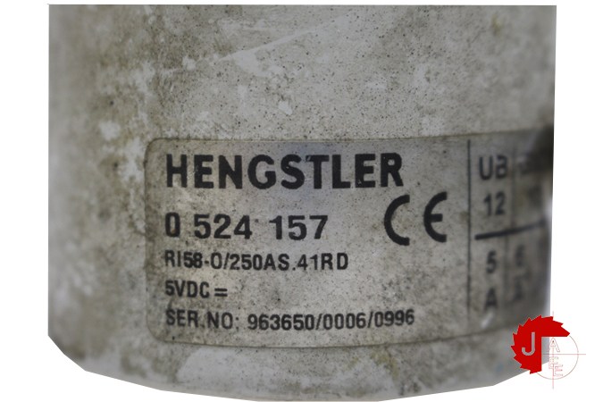 HENGSTLER RI58.0/250AS.41RD Incremental Encoder 0 524 157