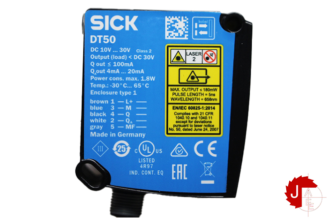 SICK DT50 Mid range distance sensors 1044369