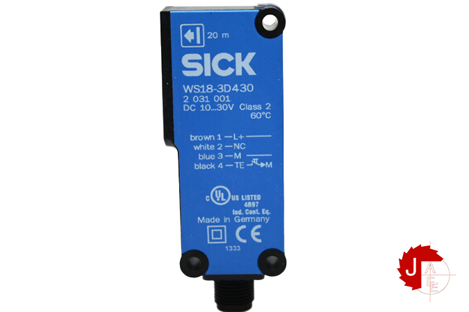 SICK WS18-3D430 Through-beam photoelectric sensor 2031001
