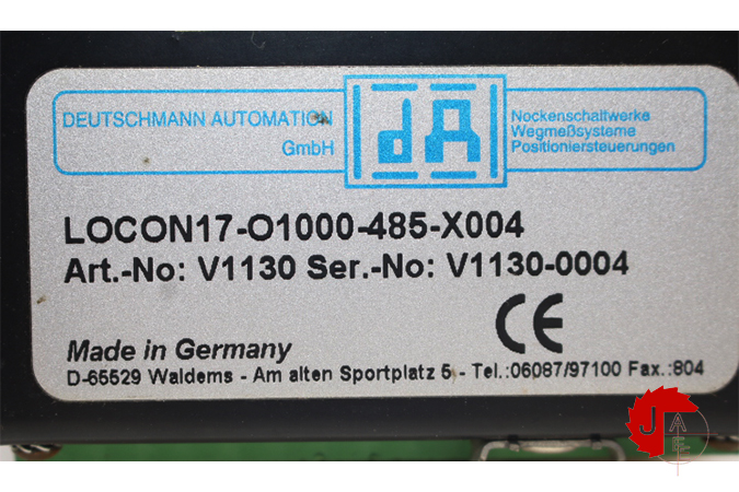 DEUTSHMANN AUTOMATION LOCON17-O1000-485-X004 our-key operation