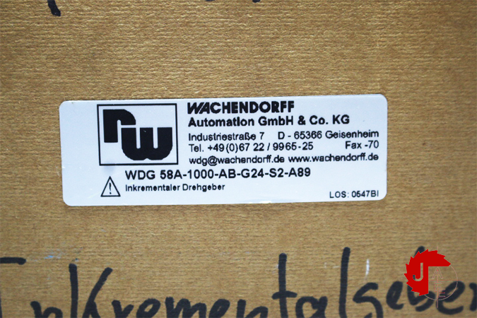 WACHENDORFF WDG 58-1000-AB-G24-S2-A89 Encoder