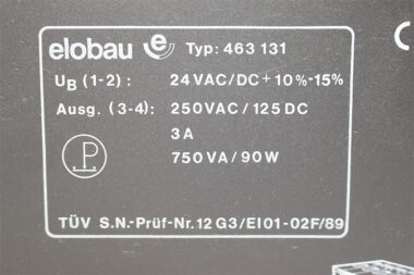 Elobau 463 131 Central Control Unit