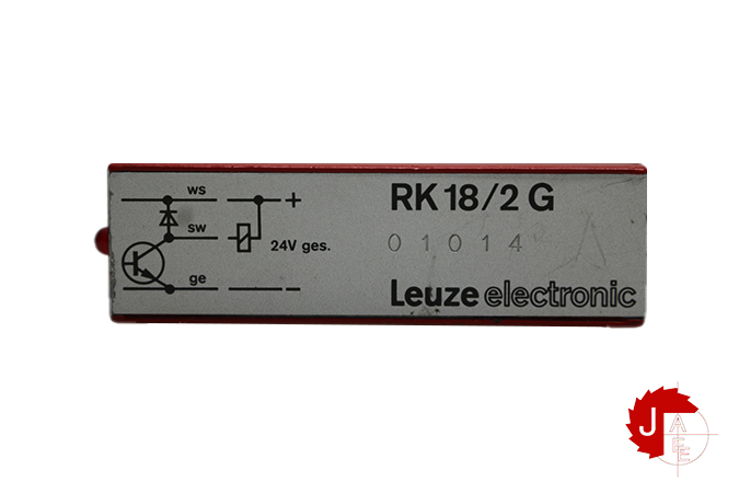 Leuze RK 18/2 G Unpolarized retro-reflective photoelectric sensor