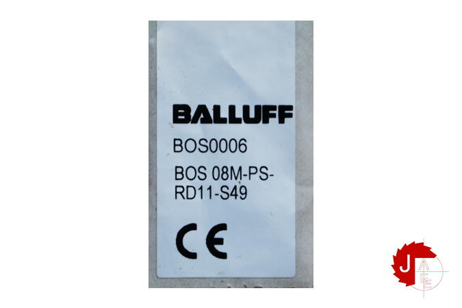BALLUFF BOS0006 Diffuse sensors BOS 08M-PS-RD11-S49