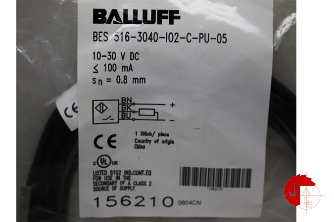 BALLUFF BES019R Inductive standard sensors BES 516-3040-102-C-PU-05