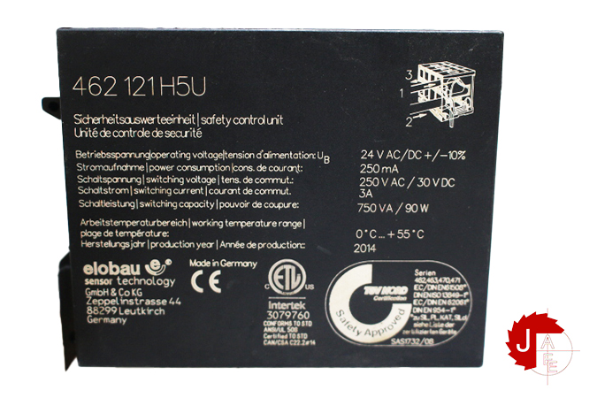 elobau 462121H5U Safety relay