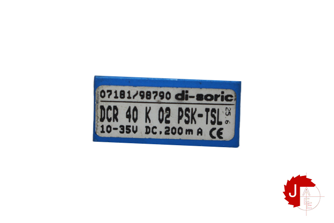 di-soric DCR 40 K 02 PSL-TSL Inductive proximity sensor