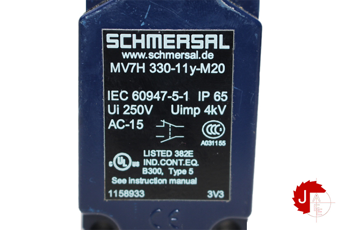 SCHMERSAL MV7H 330-11y-M20 Position switches