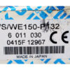 SICK WS/WE150-P132 Miniature photoelectric sensors 6011030