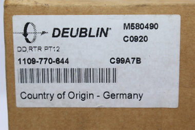 DEUBLIN 1109-770-644 ROTARY UNION