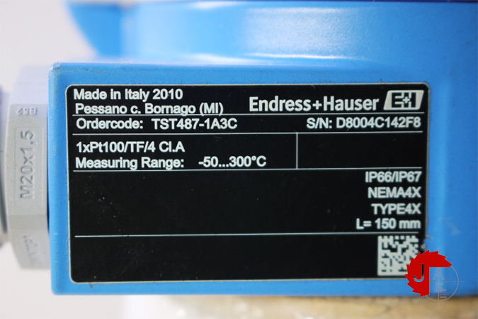 Endress+Hauser TST487-1A3C Thermometer