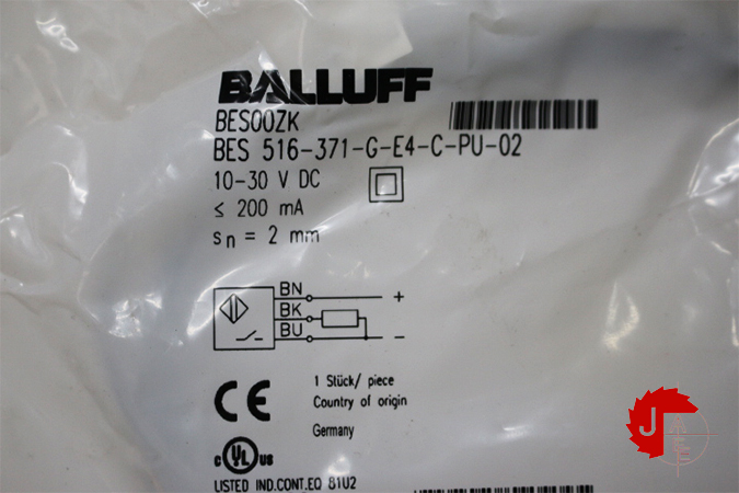 BALLUFF BES00ZK Inductive standard sensors BES 516-371-G-E4-C-PU-02