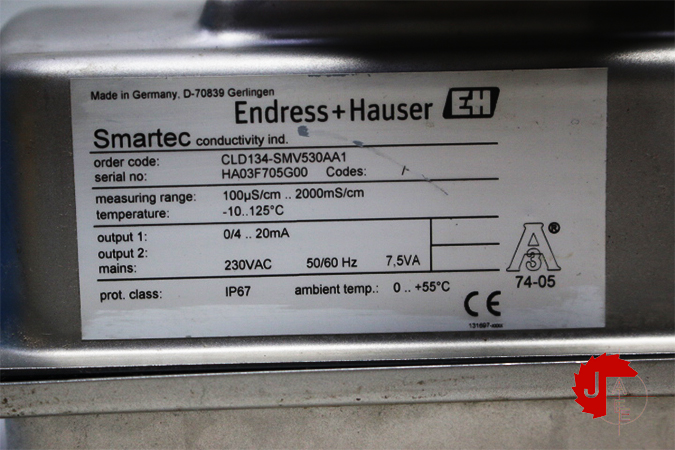 Endress+Hauser CLD134 Conductivity compact device CLD134-SMV530AA1