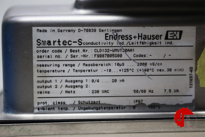Endress+Hauser CDL132 Conductivity compact device CLD134-WMV130AA1