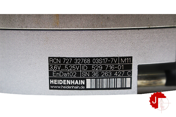 HEIDENHAIN RCN 727 32768 03S17-7V Angle encoders with integral bearing