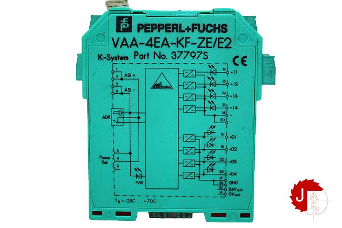 PEPPERL+FUCHS VAA-4EA-KF-ZE/E2 Cabinet module 4 inputs (PNP) and 4electronic outputs 37797S