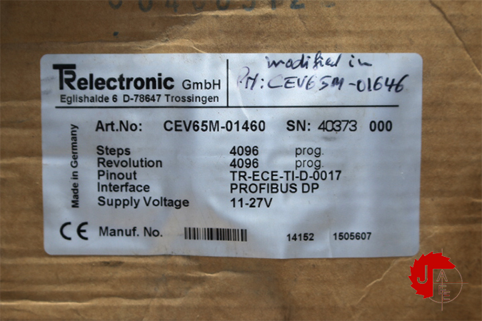 TR Electronic CEV65M-01646 Encoder 
