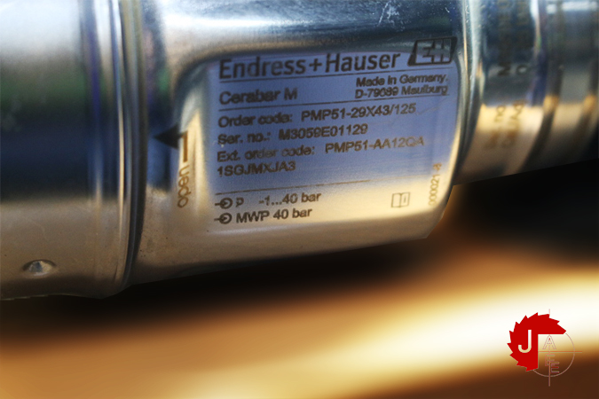 Endress+Hauser PMP51 Absolute and gauge pressure Cerabar PMP51-AA12QA
