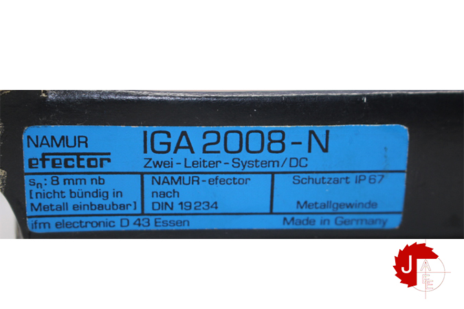 IFM IGA2008-N Inductive NAMUR sensor