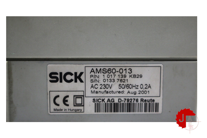 SICK AMS60-013 Connection Device Modular 1017139