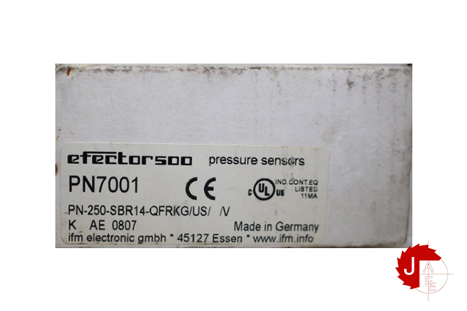 IFM PN7001 Pressure sensor with display PN-250-SBR14-QFRKG/US/ /V