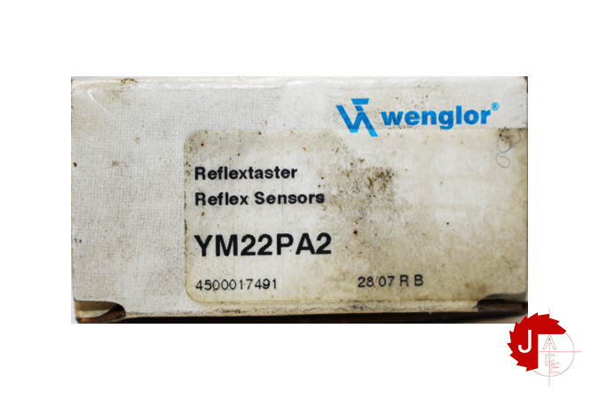 WENGLOR YM22PA2 Reflex Sensor with Background Suppression