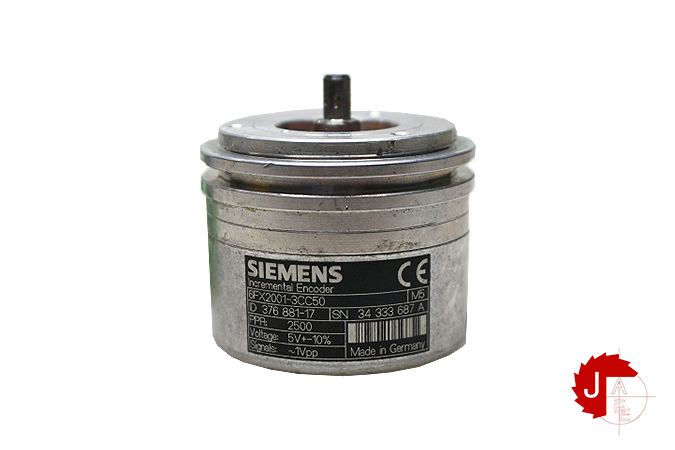 SIEMENS 6XF2001-3CC50 Incremental encoder 376881-17