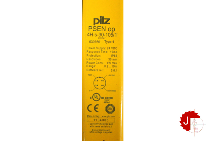 Pilz PSEN op4H-s-30-105/1 Safety light curtain 630766
