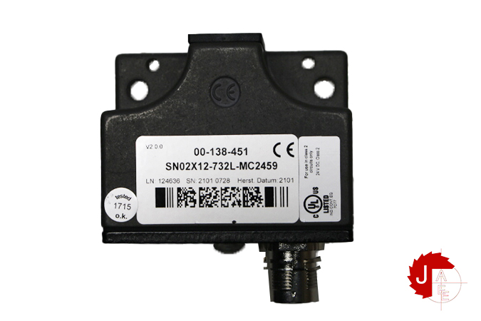 EUCHNER SN02X12-732L-MC2459 Rated operating distance