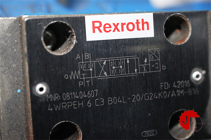 Rexroth 0811404607 Proportional Directional Control Valve 4WRPEH 6 C3 B04L-2X/G24K0/A1M-816