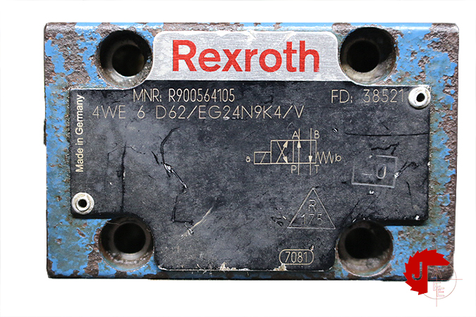 Rexroth R900564105 DIRECTIONAL CONTROL VALVE 4WE 6 D62/EG24N9K4/V