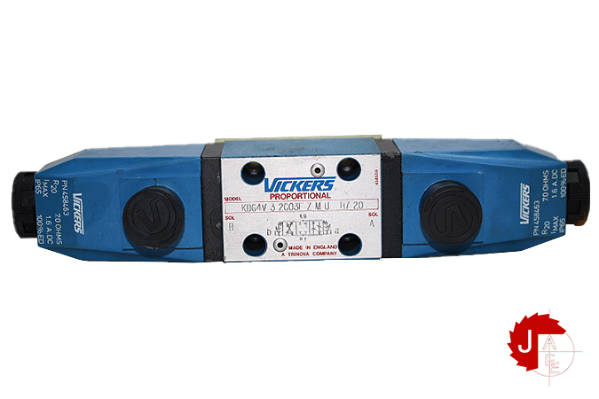 VICKERS KDG4V 3 2C03F Z M U H7 20 Proportional Directional VICKERS KDG4V 3 2C03F Z M U H7 20 Proportional Directional