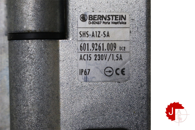 BERNSTEIN SHS-A1Z-SA Safety Hinge Switch - Jordan Anwar Est.
